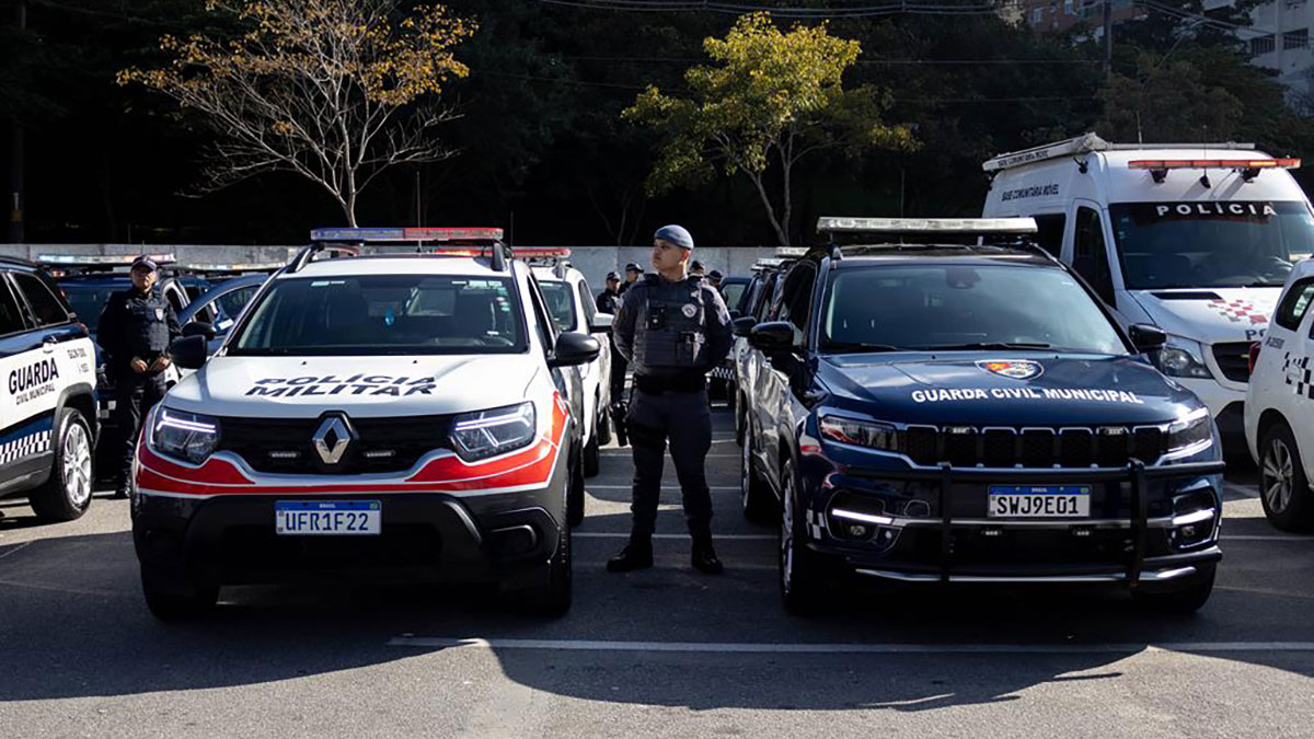 Operação de segurança reúne Polícia Militar e Guarda Civil em Barueri